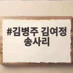 김병주 김여정 송사리 한마디에 긴장 높아진 이유 김병주 김여정 송사리