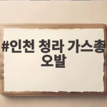 인천 청라 가스총 오발 사고 6명 부상 원인은 인천 청라 가스총 오발