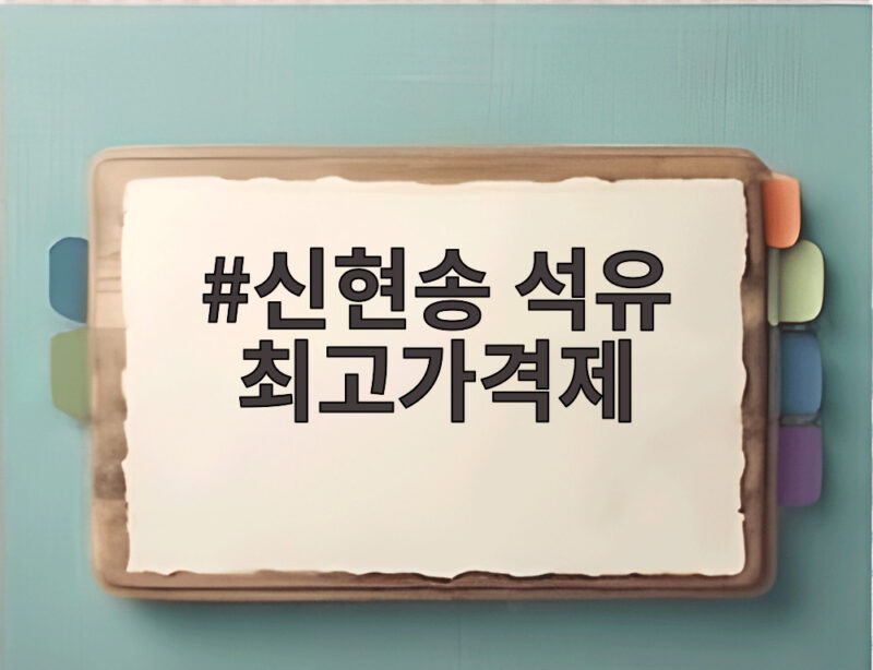 신현송 석유 최고가격제 장기화 부작용과 물가 전망 1 신현송 석유 최고가격제