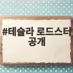 테슬라 로드스터 공개