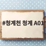 청계천 청계 A01 야간운행 시작 소식과 운행 구간 및 시간 청계천 청계 A01