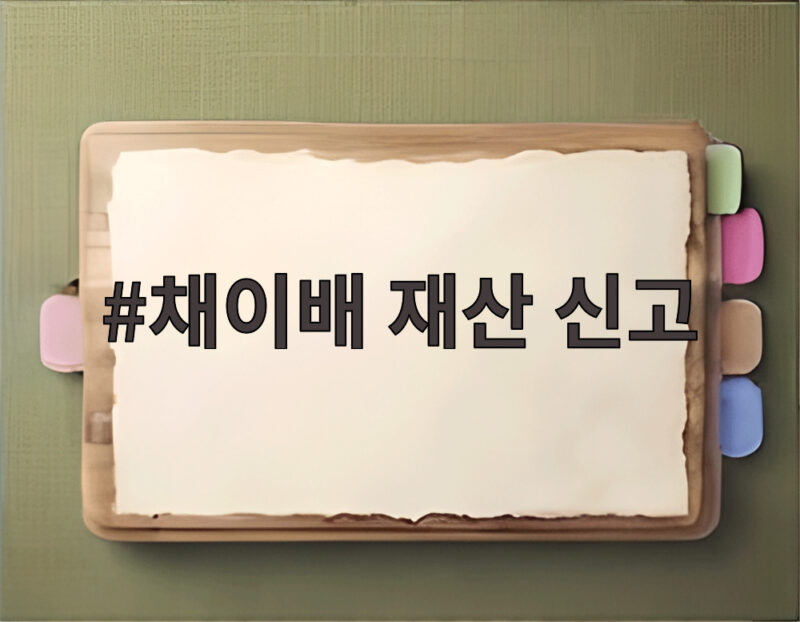 채이배 재산 신고