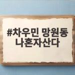 차우민 망원동 나혼자산다 감자 들고 동네 산책하는 자취 7년 차 일상 차우민 망원동 나혼자산다
