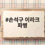 손석구 이라크 파병 숨겨진 도장 위조 사연과 배우가 된 이유 손석구 이라크 파병