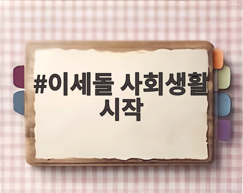 이세돌 사회생활 시작 백수 이세돌 첫 일터 도전기 1 이세돌 사회생활 시작