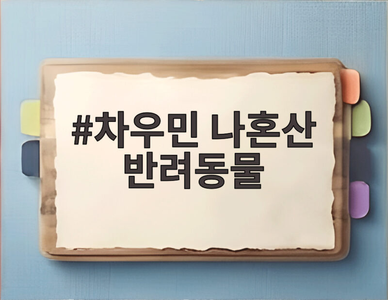 차우민 나혼산 반려동물 다섯 마리와 사는 집 공개 1 차우민 나혼산 반려동물