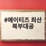 에이티즈 최산 북부대공