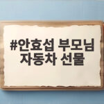 안효섭 부모님 자동차 선물 캐나다 계신 부모님께 SUV 선물한 효도 안효섭 부모님 자동차 선물