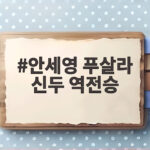 안세영 푸살라 신두 역전승 프랑스오픈 3연패가 만든 50연승 대기록 안세영 푸살라 신두 역전승