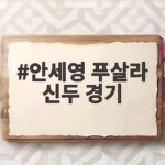 안세영 푸살라 신두 경기 1게임 내주고 프랑스오픈 3연패 달성한 순간 안세영 푸살라 신두 경기