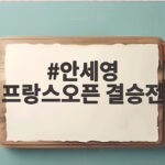 안세영 프랑스오픈 결승전 50연승 우승 이제 59연승 도전 안세영 프랑스오픈 결승전