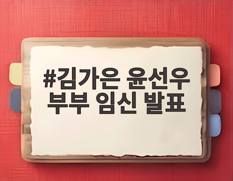 김가은 윤선우 부부 임신 발표 결혼 1주년 앞두고 아기천사 1 김가은 윤선우 부부 임신 발표