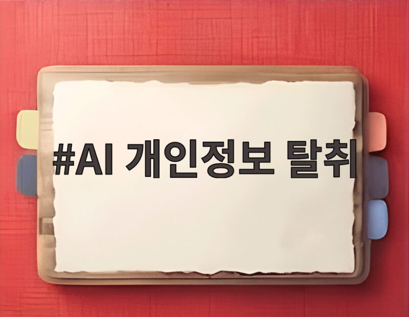 AI 개인정보 탈취
