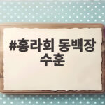 홍라희 동백장 수훈 국민훈장 세번째 등급 의미와 나눔 발자취 홍라희 동백장 수훈