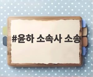 윤하 소속사 소송