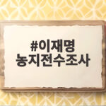 이재명 농지전수조사