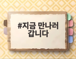지금 만나러 갑니다