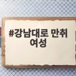 강남대로 만취 여성 출근길 소동 경찰이 보호한 이유 강남대로 만취 여성