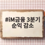 iM금융 3분기 순익 감소 시장 기대치를 밑돈 이유와 전망 iM금융 3분기 순익 감소