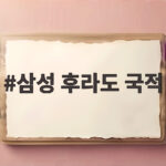 삼성 후라도 국적 파나마 WBC 출전 가능할까 삼성 후라도 국적