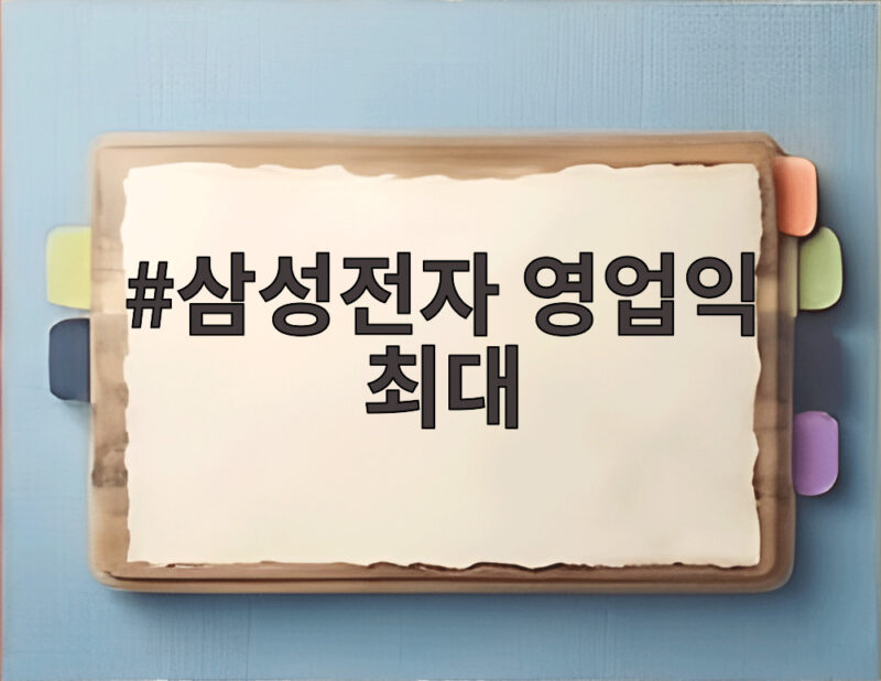 삼성전자 영업익 최대 107조 돌파한 비결과 배당까지 총정리 1 삼성전자 영업익 최대