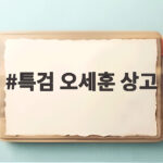 특검 오세훈 상고가 던진 쟁점과 향후 재판 흐름은 특검 오세훈 상고