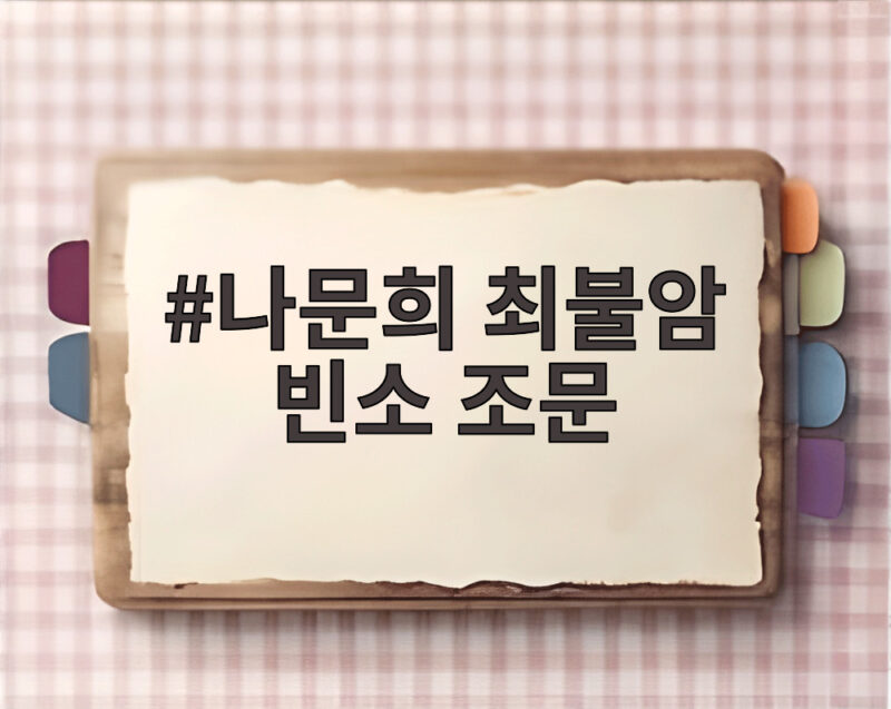 나문희 최불암 빈소 조문