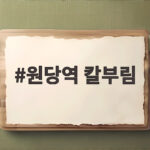 원당역 칼부림 사건으로 본 공황장애와 동료 보호 문제 원당역 칼부림