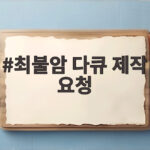 최불암 다큐 제작 요청 생전 직접 전화 부탁과 그 뜻 최불암 다큐 제작 요청