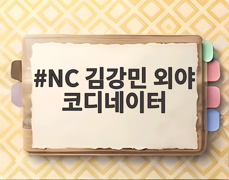 NC 김강민 외야 코디네이터 영입으로 수비 경쟁력 강화한다 1 NC 김강민 외야 코디네이터