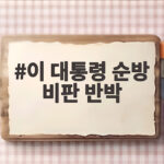 이 대통령 순방 비판 반박 SNS 메시지 무엇이었나 이 대통령 순방 비판 반박