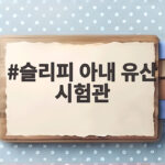 슬리피 아내 유산 시험관 그리고 연년생 남매의 진짜 이야기 슬리피 아내 유산 시험관