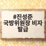 진성준 국방위원장 비자 발급 늦어졌지만 방미 정상화 진성준 국방위원장 비자 발급