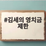 김세의 영치금 제한 구치소 생활비 월 20만원만 허용 김세의 영치금 제한