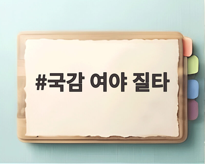 국감 여야 질타