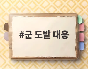 군 도발 대응