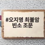 오지명 최불암 빈소 조문 절친의 마지막 가는 길 애틋한 추억과 이별 오지명 최불암 빈소 조문